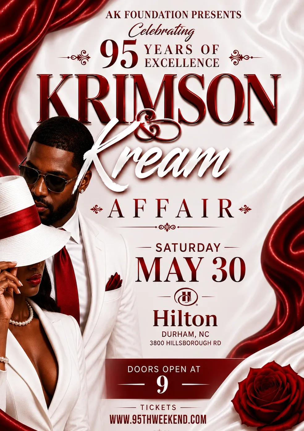 Krimson and Kream Affair flyer