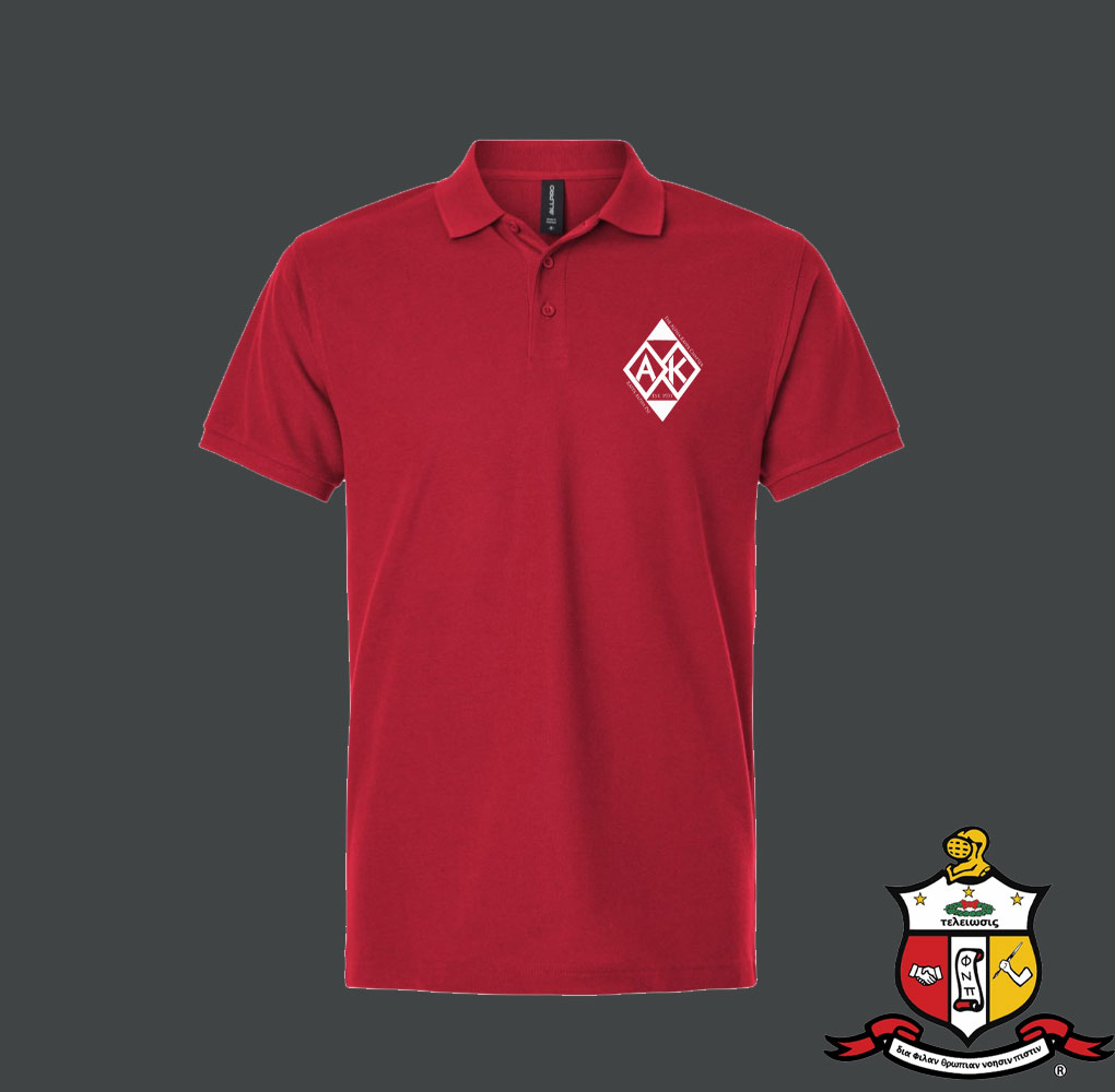 AK 95th Commemorative Polo Shirt Red